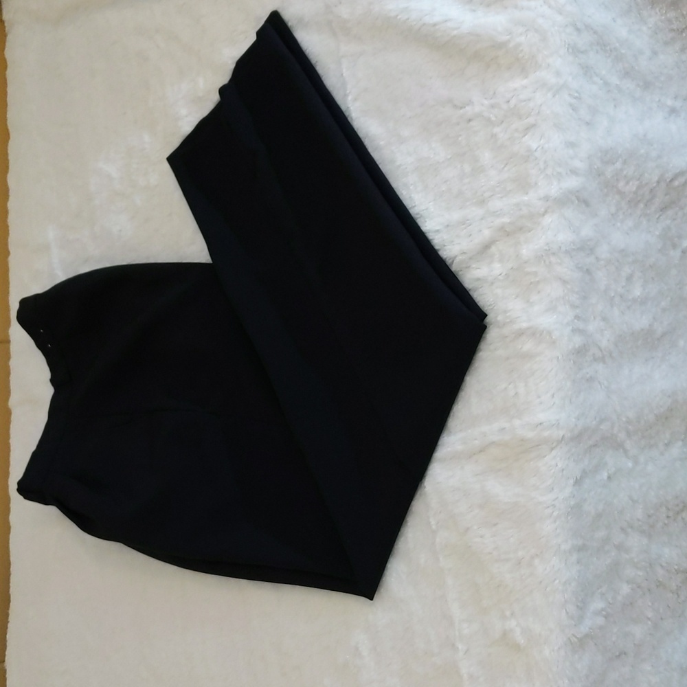 Zannini| Black Dress Zippered Pants with 3 Pockets